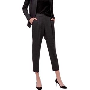 Babaton Black Cropped Pants